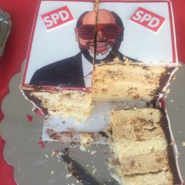 Wahlkampfauftakt der SPD Düsseldorf in Lörick