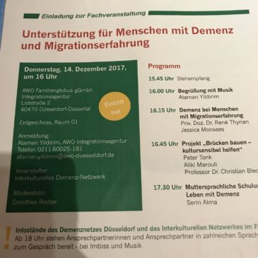 Projekt „Brücken bauen- kultursensibel helfen“