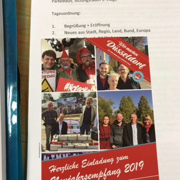 Sitzung des Unterbezirksvorstandes Düsseldorf