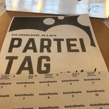 Wahlparteitag SPD Düsseldorf
