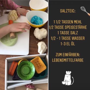 Kreativ mit Salzteig