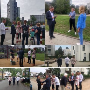 Auf’n Kaffee mit Nachbarn im Stadt-Naturpark Flingern