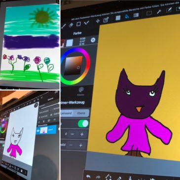 Digitales Malen für Kinder