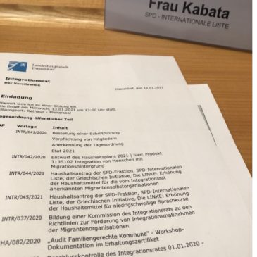 Etatberatungen im Integrationsrat