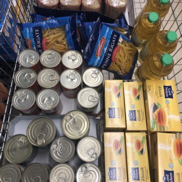 Hilfslieferung nach Calais