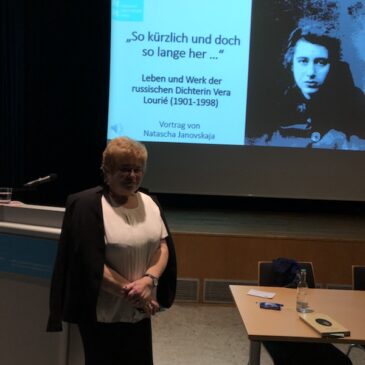 Vortrag von Frau Janovskaja