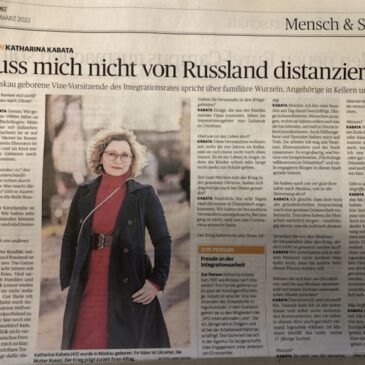 Aus der heutigen Presse