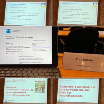 Erste Sitzung im AGS