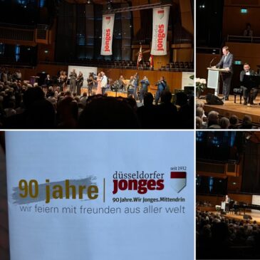 Düsseldorfer Jonges feiern 90. Geburtstag!