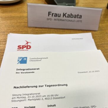 Etatberatungen im Integrationsrat