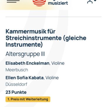 Jugend Musiziert 2026